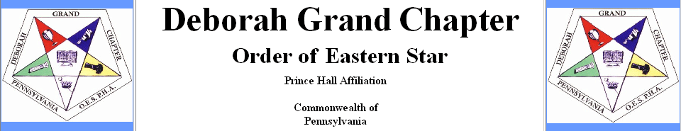 Deborah Grand Chapter Order of Eastern Star